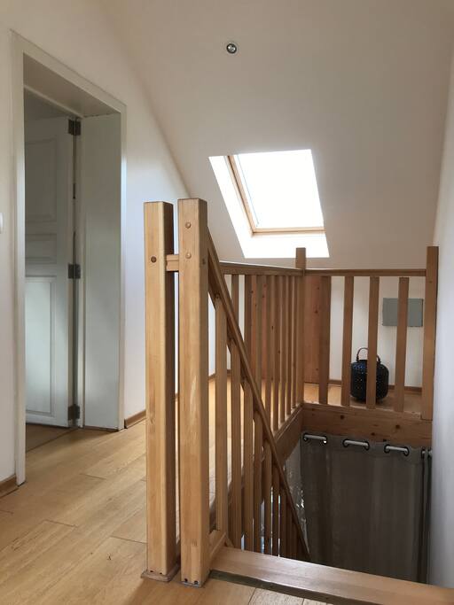 Le hall d'entrée du studio