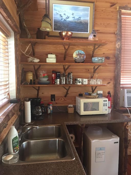 Kitchen nook to left when entering