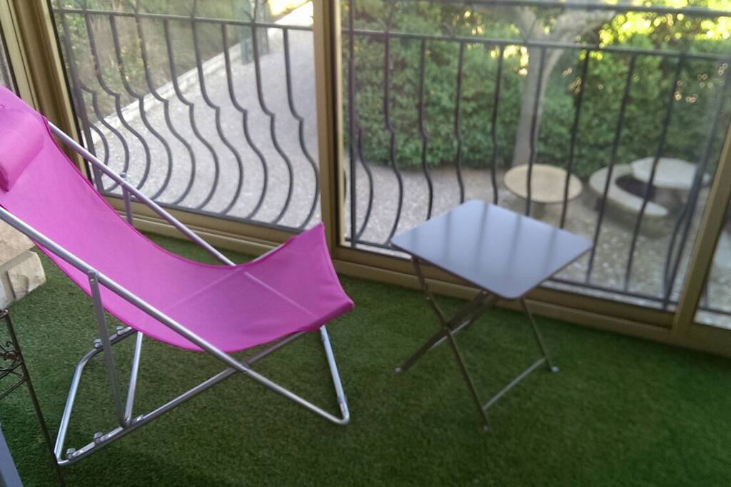 Votre balcon privé