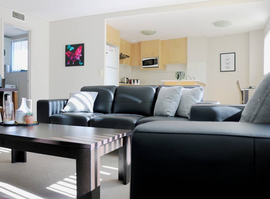 Spacious light filled room