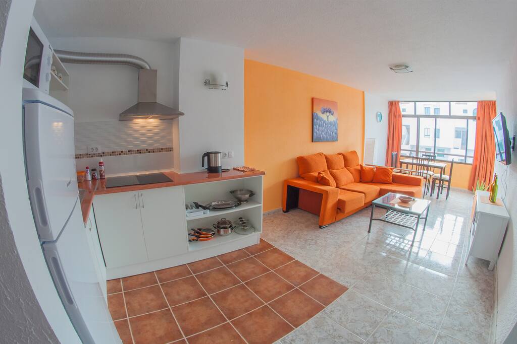 Kitchen + Livingroom