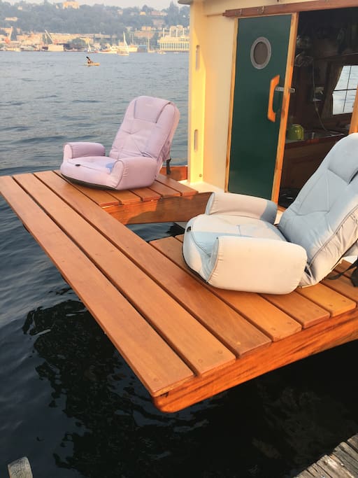 Aft deck