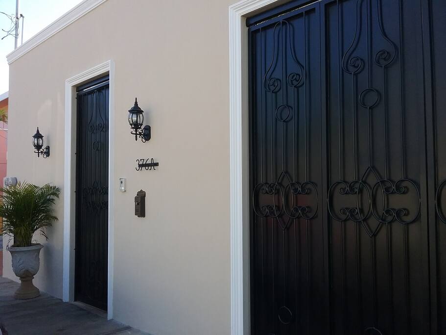 Entrance to property