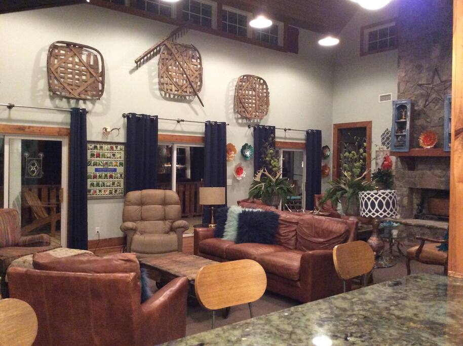 Main Living Area- 1/2 of room