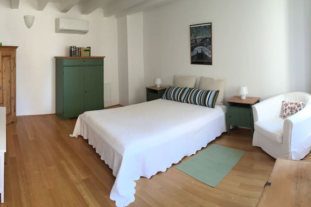 The bedroom on the second floor is friendly, spacious, comfortable and ...