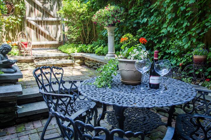 South End Boston Apartment with Private Garden