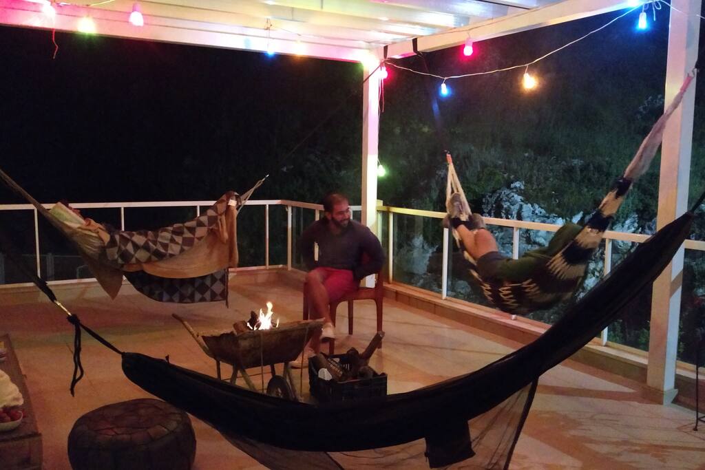Outside Terrace during the winter