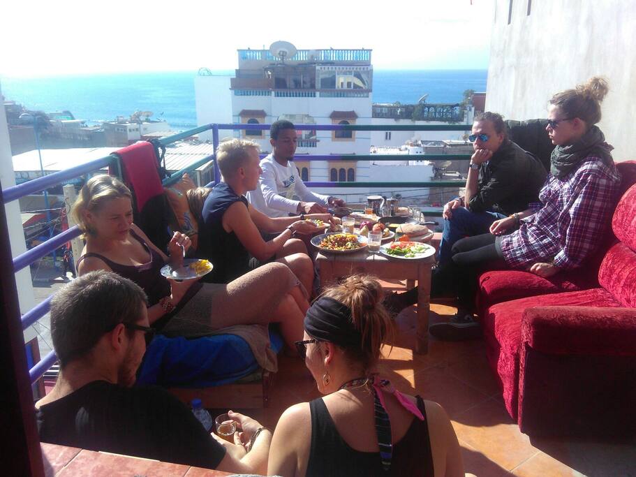 Roof terrace