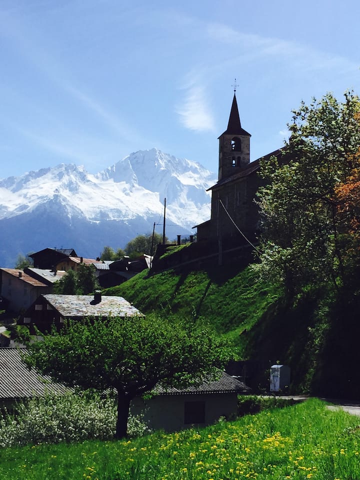 33 m2 apartment in chalet, skiing, health, leisure.