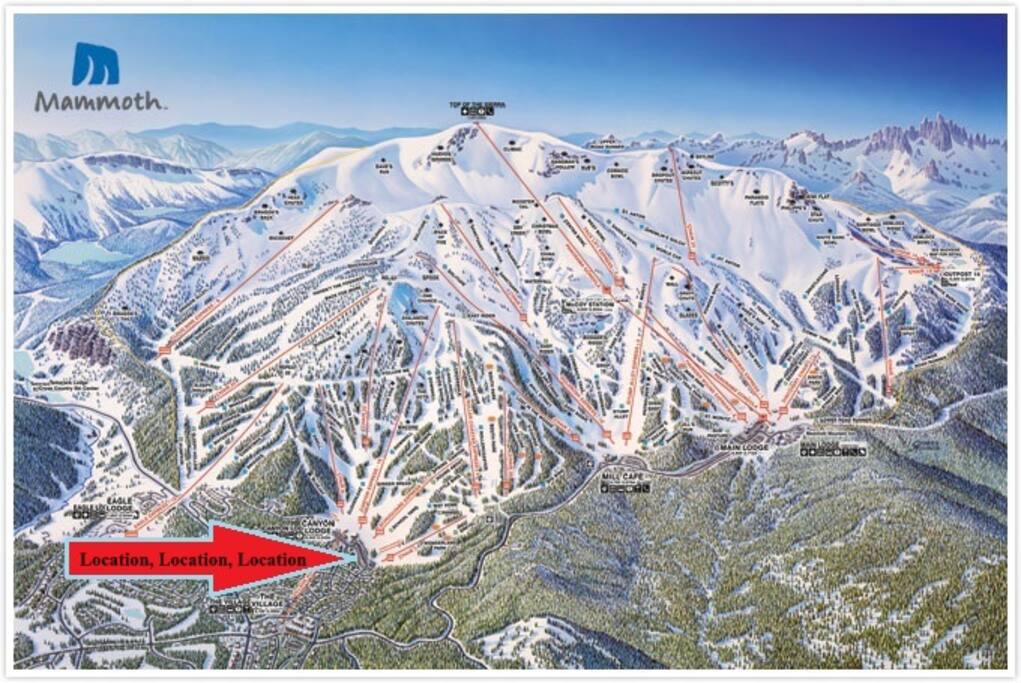 Location, Location, Location - Right on the slopes & in near the MIDDLE of the Ski Area