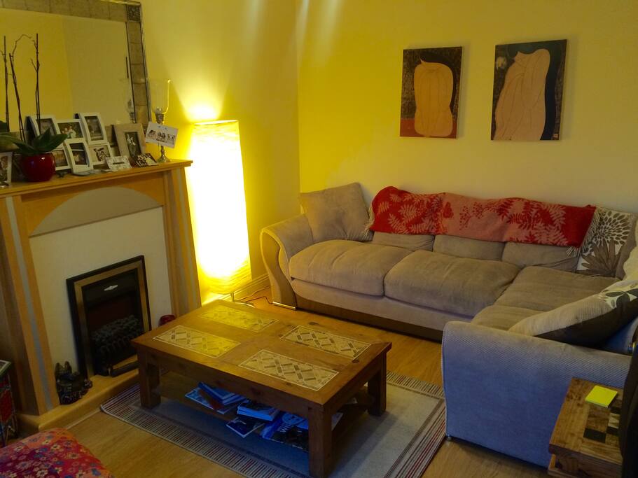 Cozy sitting room