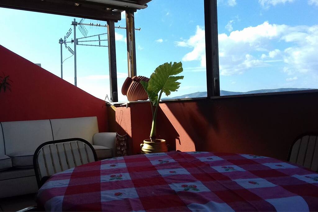 city view balcony