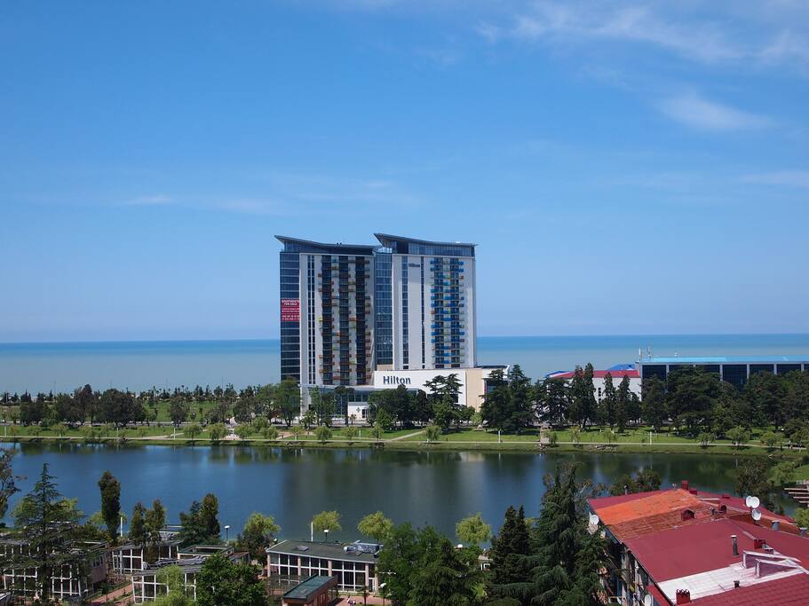 Вид с балкона