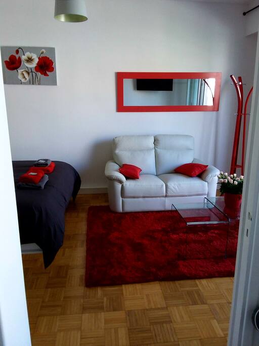 lounge and bed