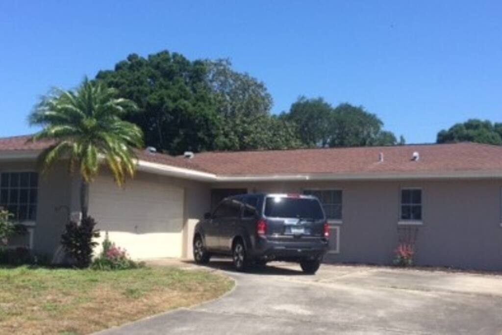 front of home