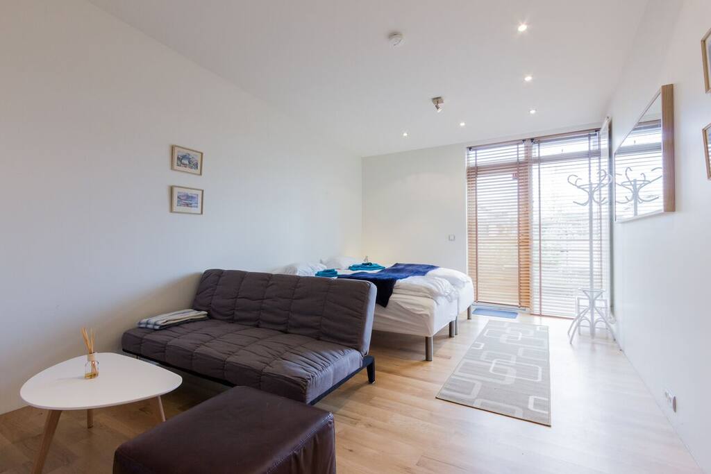 Bedroom from hallway door