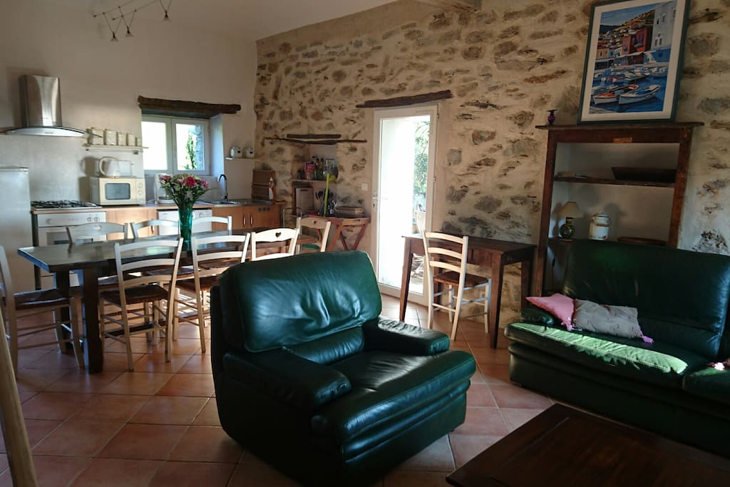 salon-salle à manger