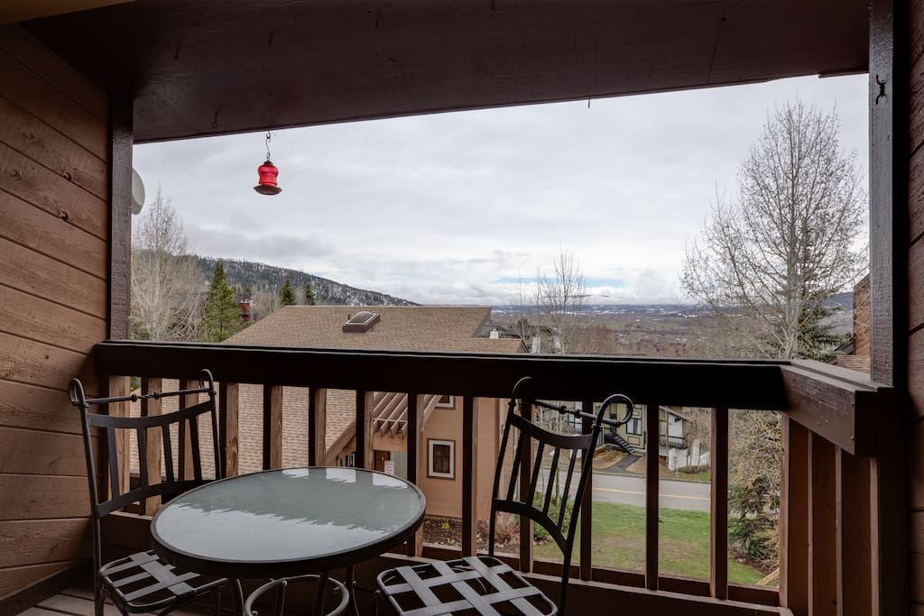 Your own private perch. The view is amazing!