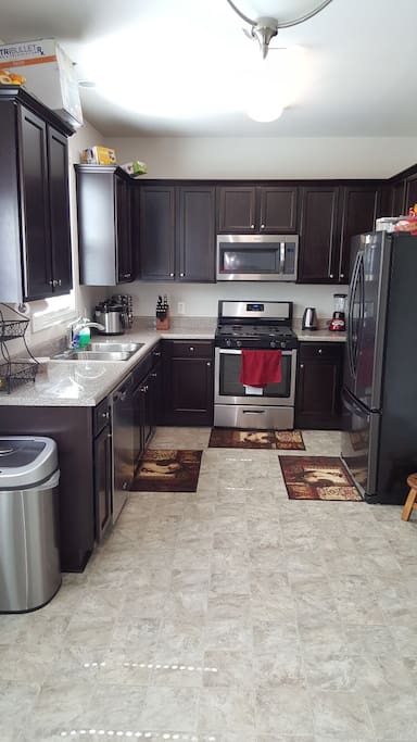 The sparkle clean kitchen