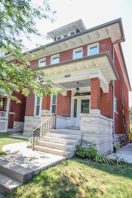 Classic Historic St. Louis home beautifully maintained and preserved.