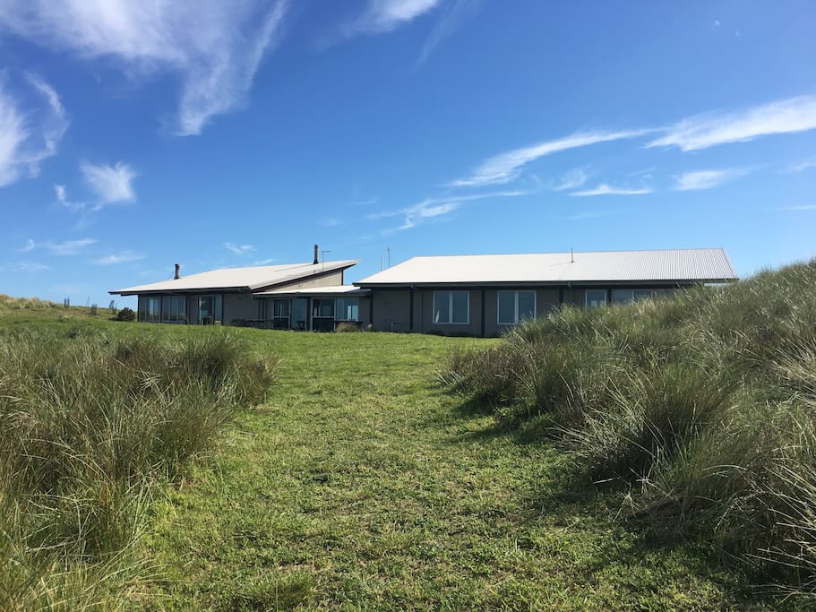 Ground level sprawling Beach House