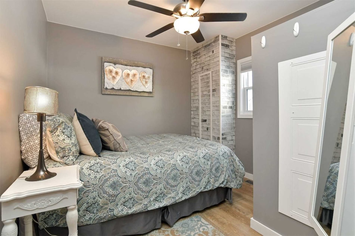 Segundo dormitorio en la cabaña. 