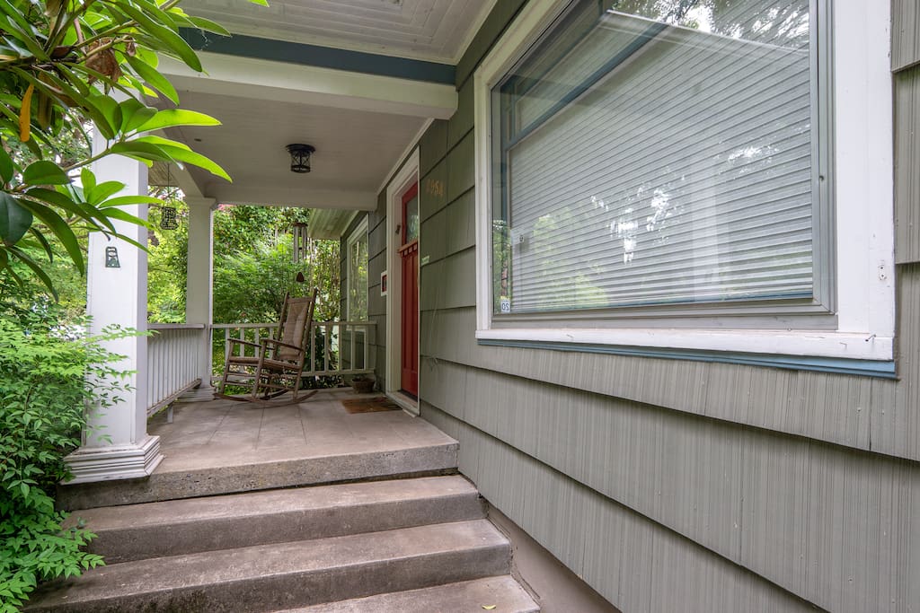 Front porch.