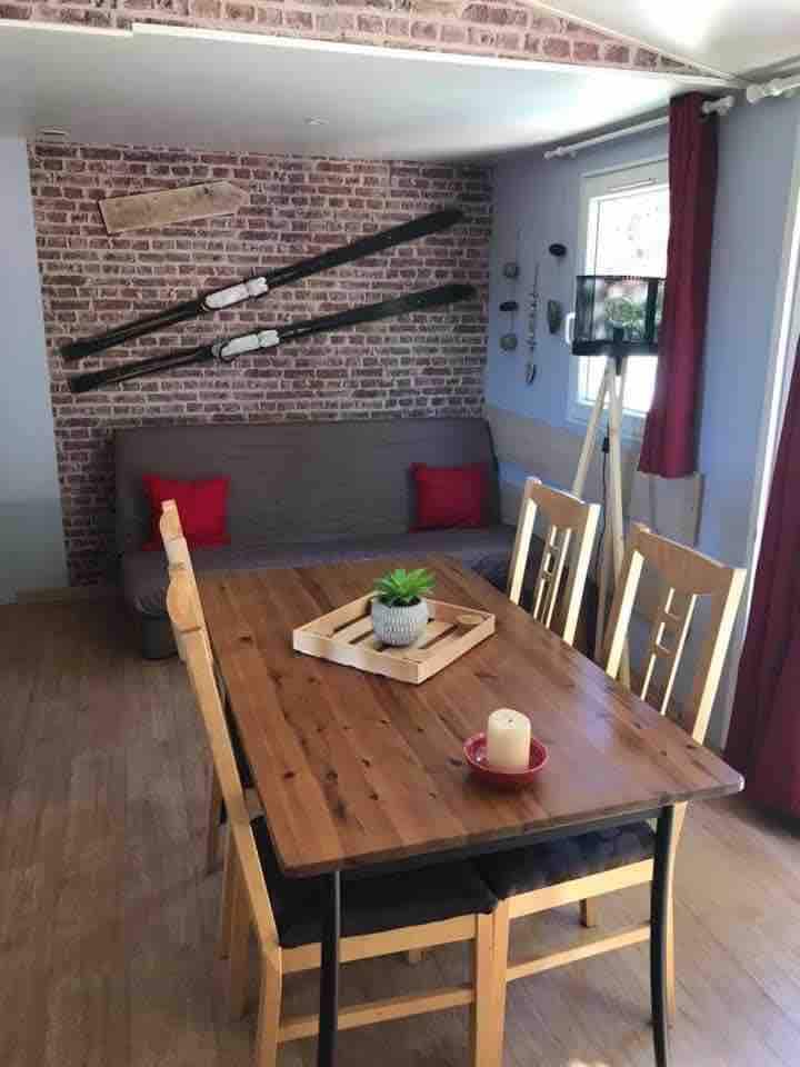 Chalet Mobile-home Dans Une Résidence Calme - Saint-Léger-les-Mélèzes