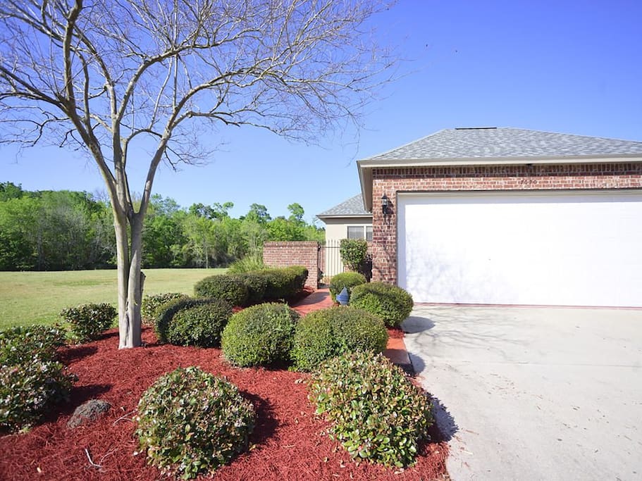 Private Two Vehicle Garage