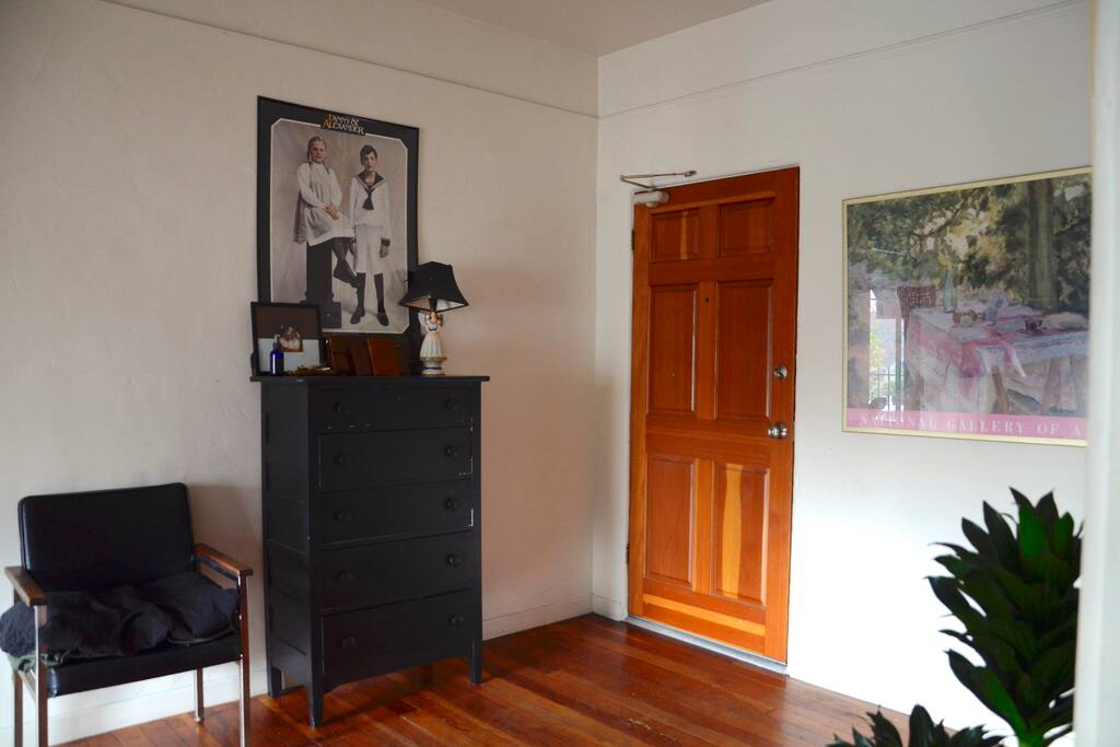 This is the entrance door