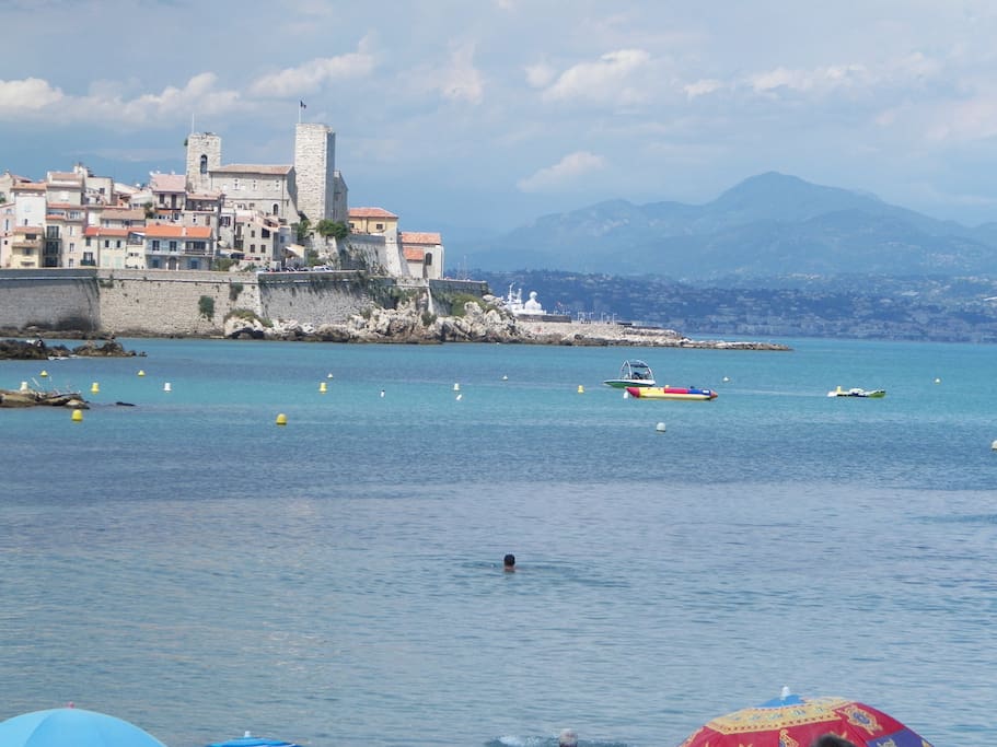 Spectacular seaview on Antibes