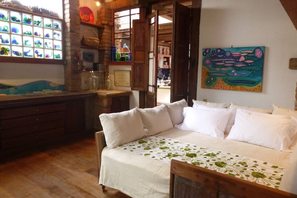 La cama doble también puede ser dos camas sencillas