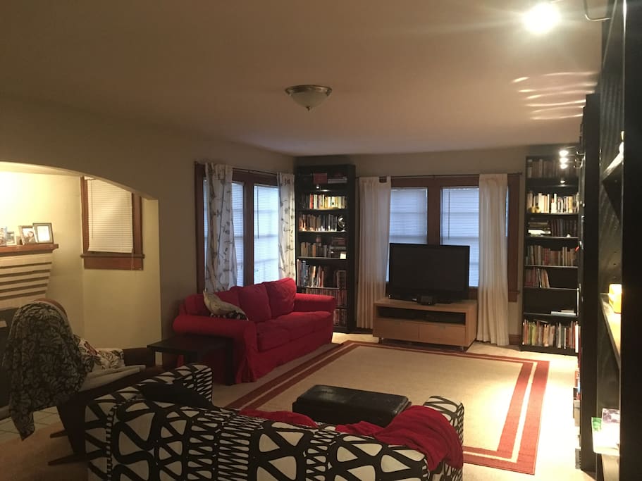 Welcome to our lovely home! You will have he main floor to yourself when you stay with us - we want you to feel at home!