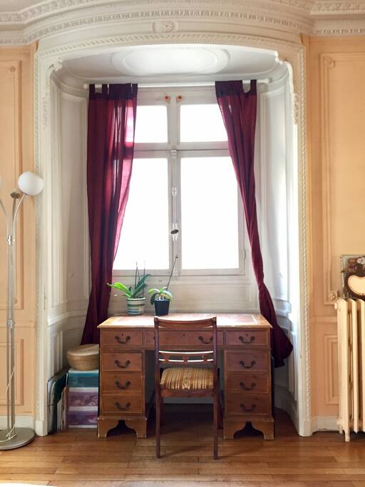 The desk