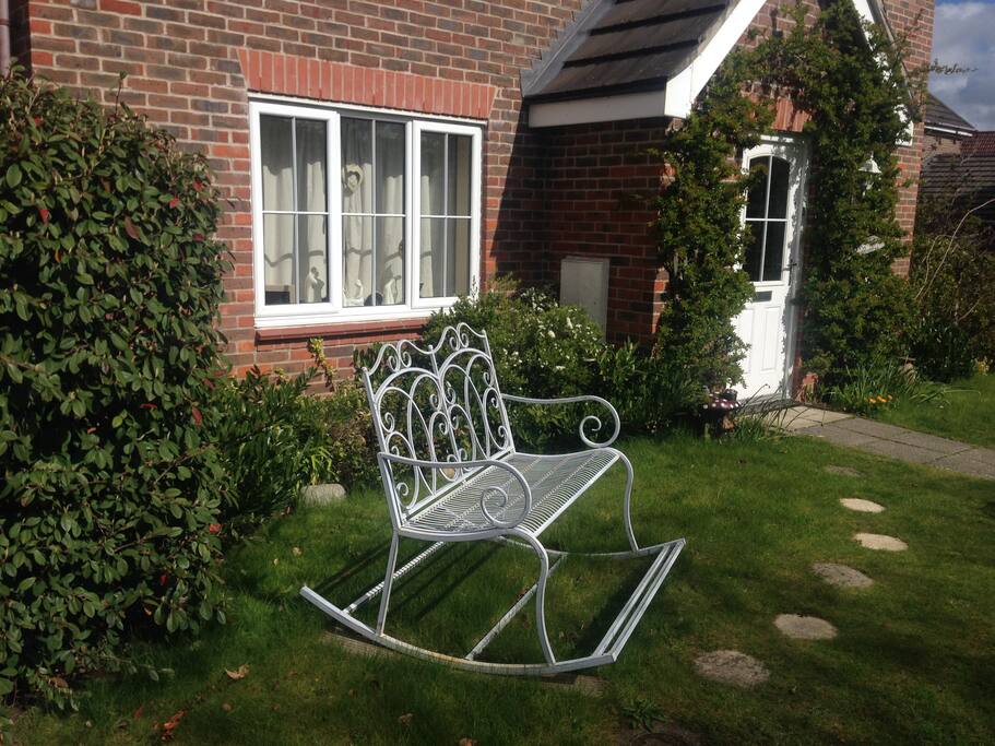 A sunny spot to relax in.
