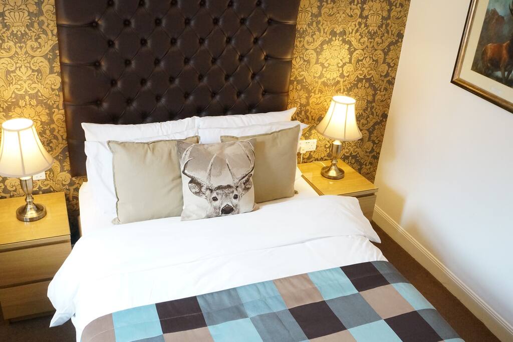 Room 2. One Double bed.