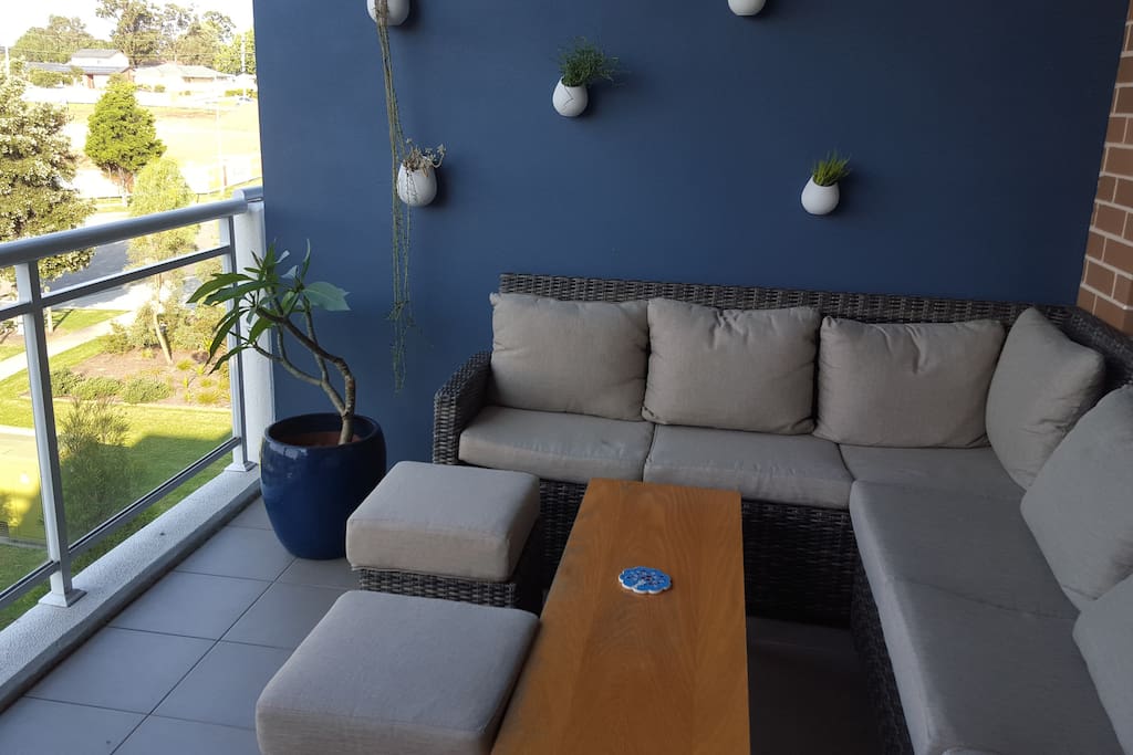 Summer lounge- also has an outdoor dining table. (not pictured)