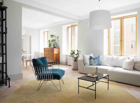 Top Airbnb: Beautiful 3 bedroom 170m2 with Sauna in Töölö in Taka Töölö