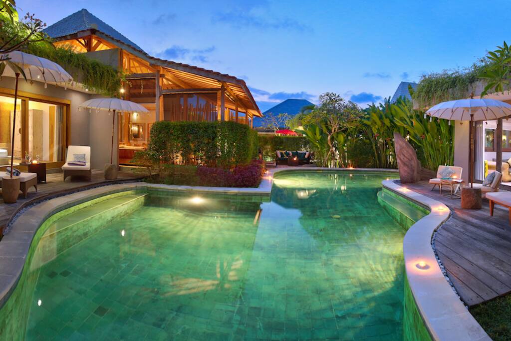 home is where the pool is