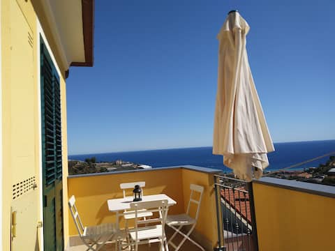 Casetta Gianna - A good morning with a sea view