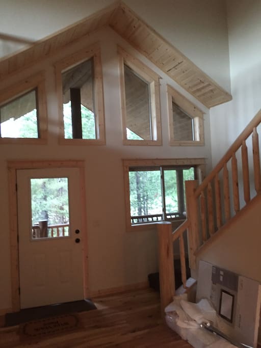 Main level looking out to the front.