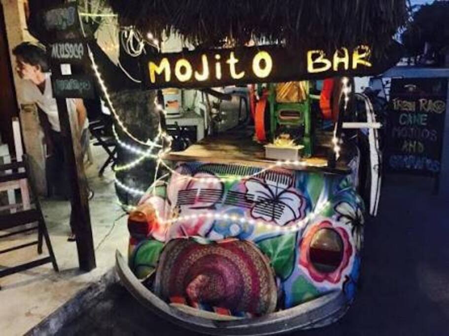 Batey Mojito Bar is located a few blocks away from home, that's one of the places we suggest to visit