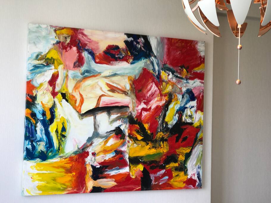 Living room oil Painting will mesmerize your eyes