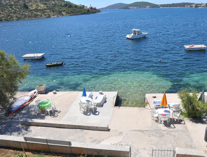 Rogoznica bm apartment A3 balcony, Sea View