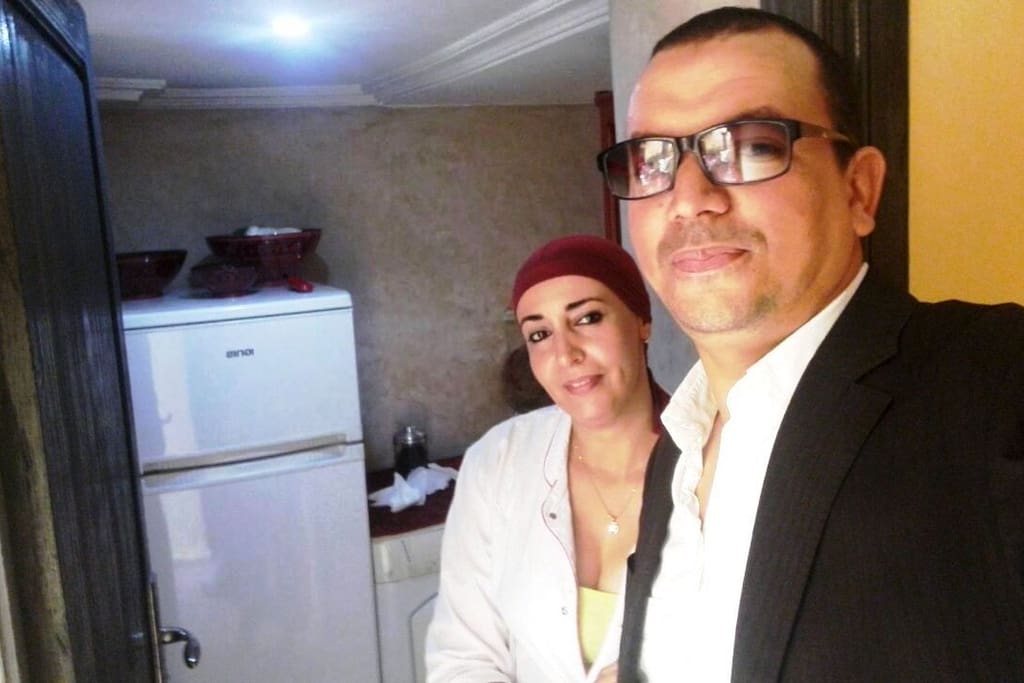 Our talents: Mrs. Latifa and Mr. Aziz