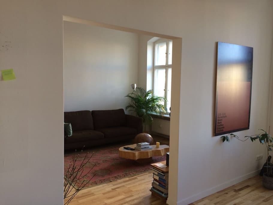 View into living room