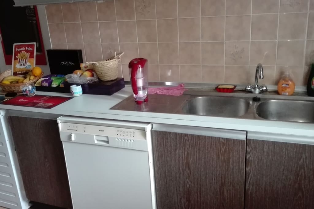 Le coin vaisselle/ Washing-up