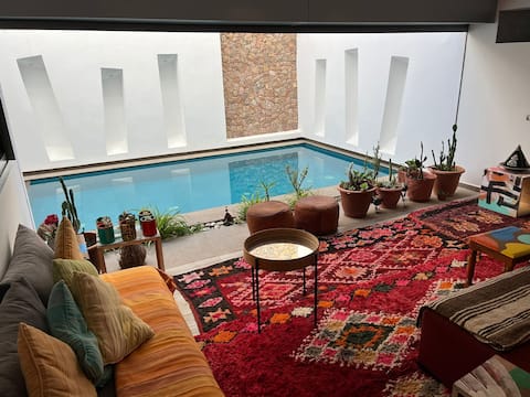 House with stunning beach