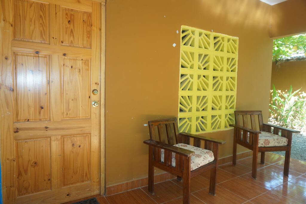 Frente de la casa