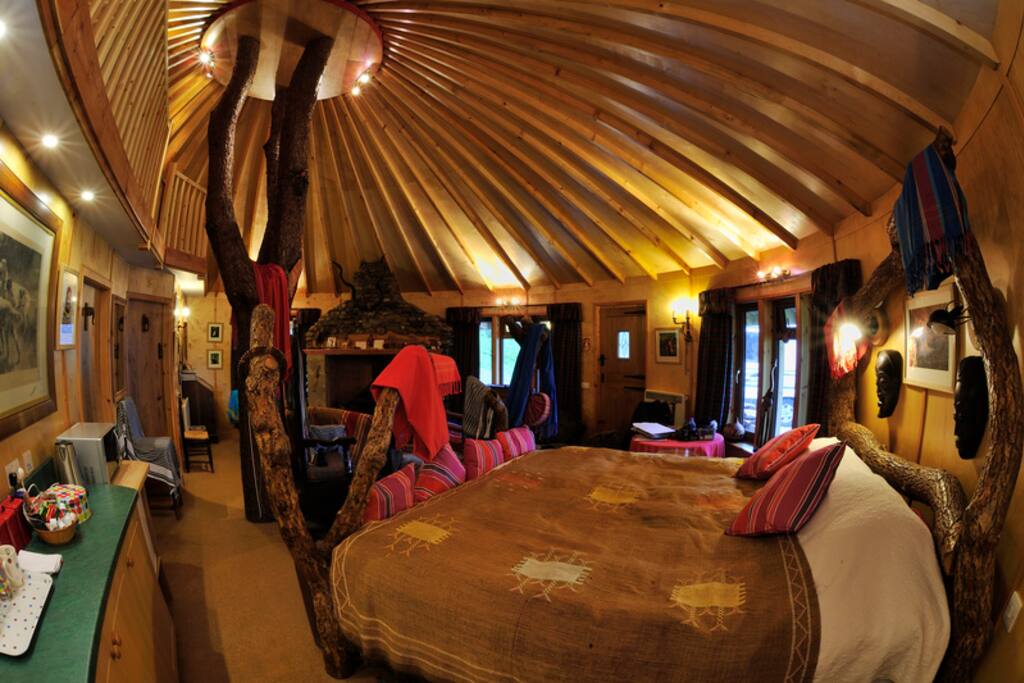 Open plan interior
